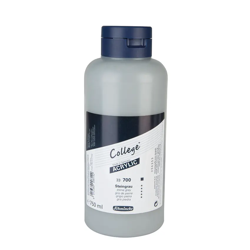 Akrüülvärv COLLEGE 750 ml - Stone grey