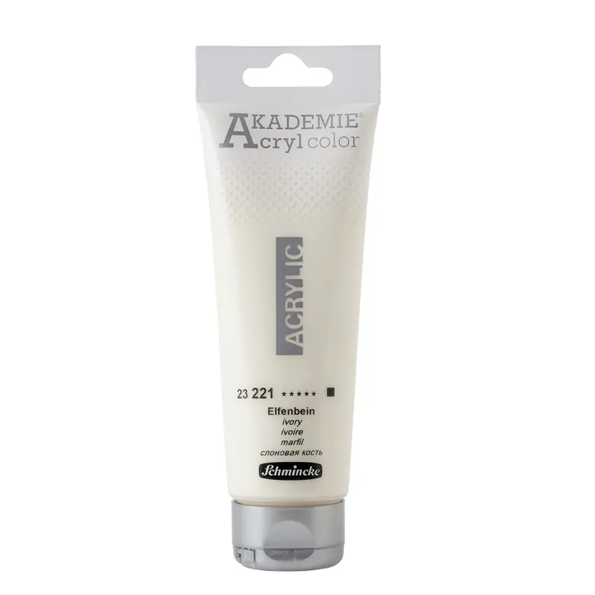 Akrüülvärv AKADEMIE 120 ml - Ivory