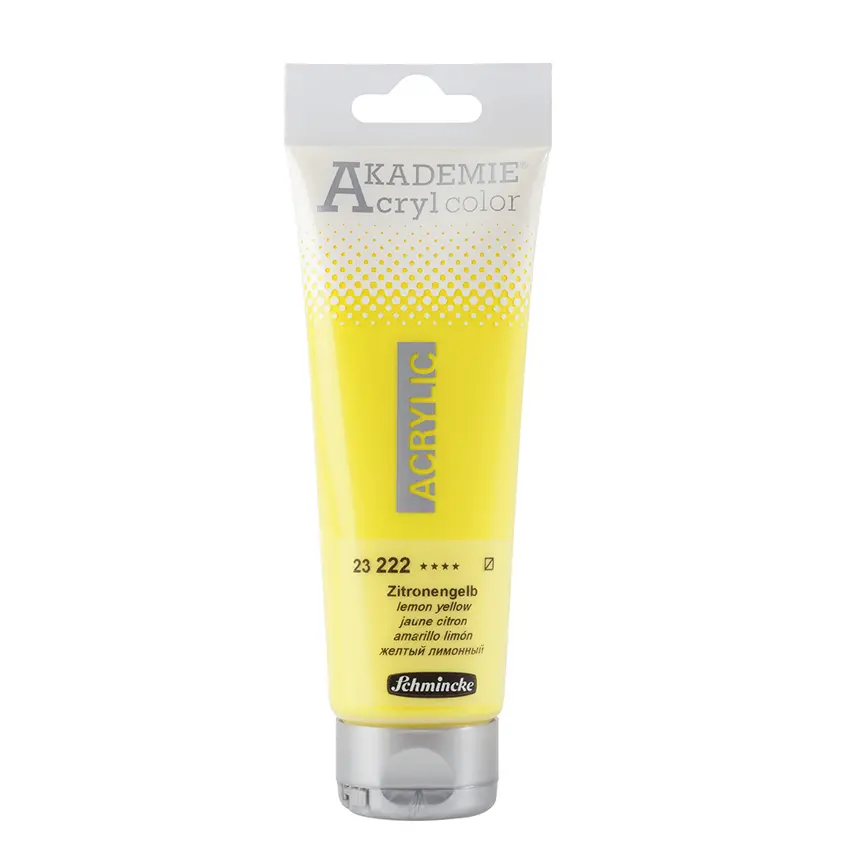 Akrüülvärv AKADEMIE 120 ml - Lemon yellow