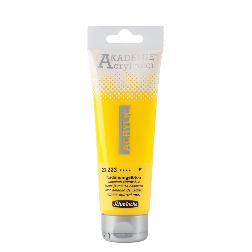 Akrüülvärv AKADEMIE 120 ml - Cadmium yellow hue