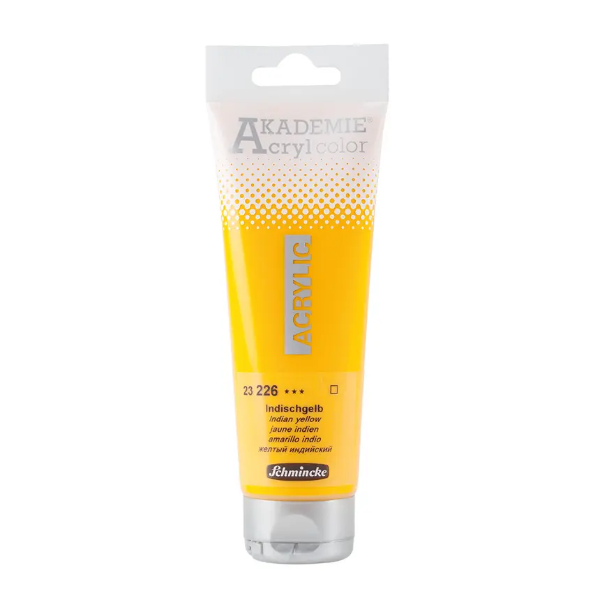 Acryl colour AKADEMIE 120 ml - Indian yellow