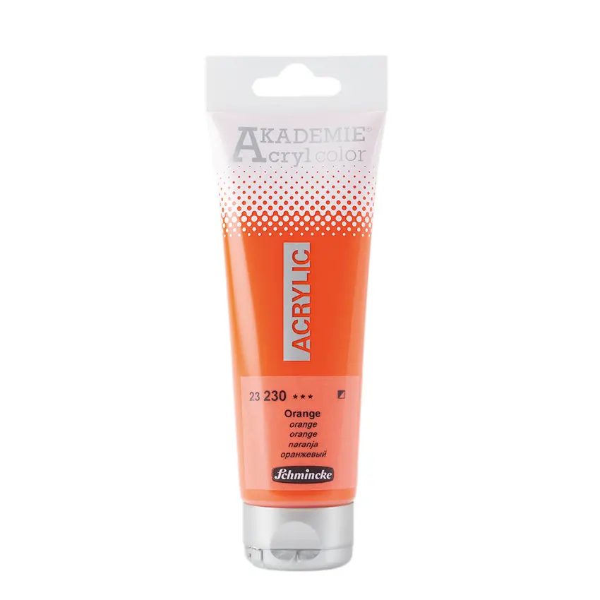 Akrüülvärv AKADEMIE 120 ml - Orange