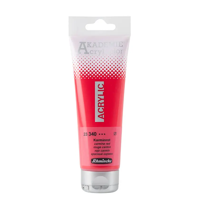 Akrüülvärv AKADEMIE 120 ml - Carmine red