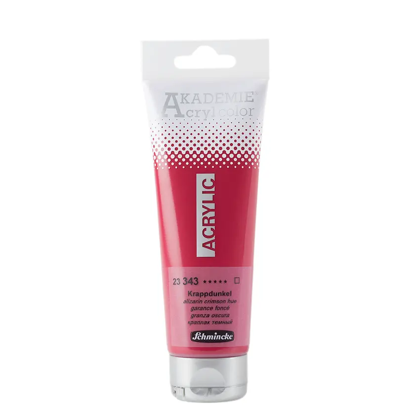 Akrüülvärv AKADEMIE 120 ml - Alizarin crimson hue