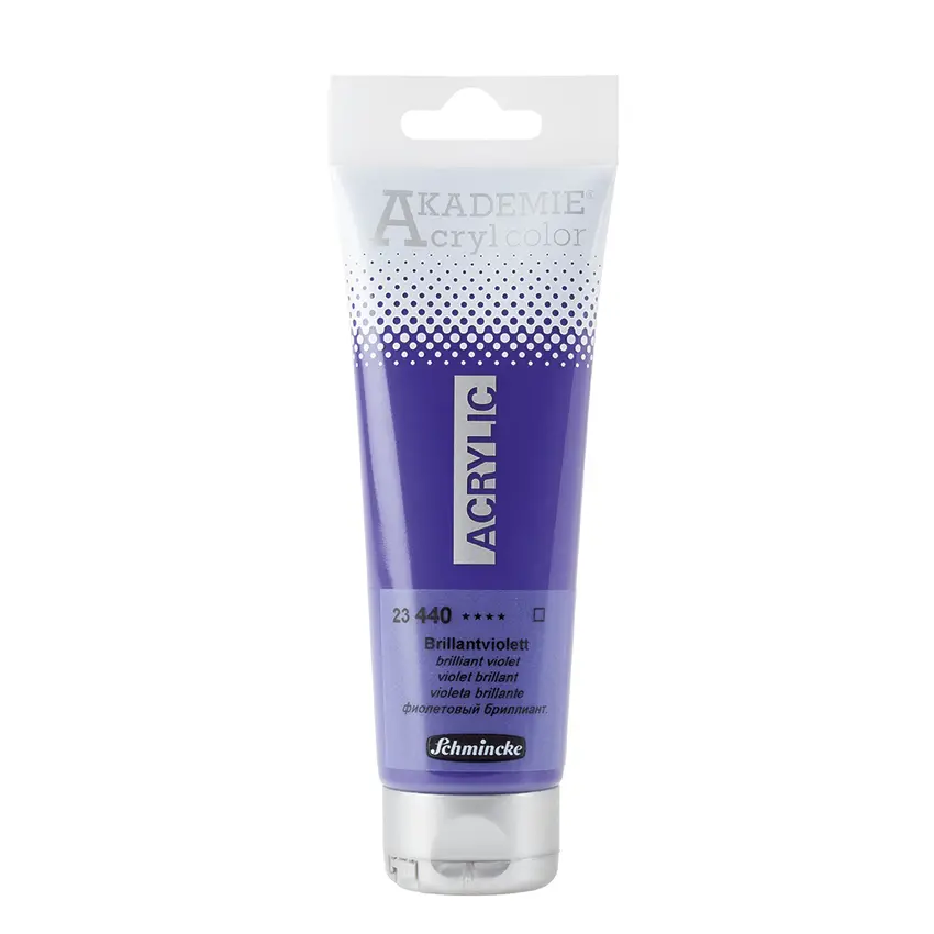 Akrüülvärv AKADEMIE 120 ml - Brilliant violet