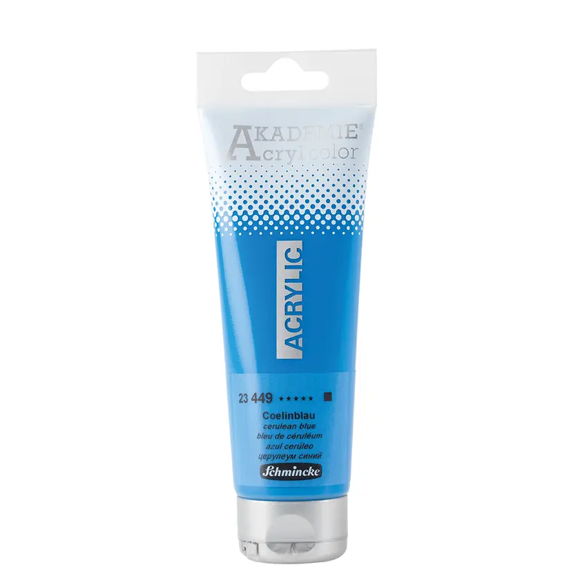 Akrüülvärv AKADEMIE 120 ml - Cerulean blue