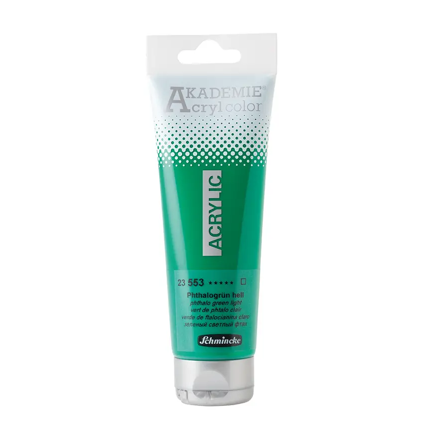 Akrüülvärv AKADEMIE 120 ml - Phthalo green light