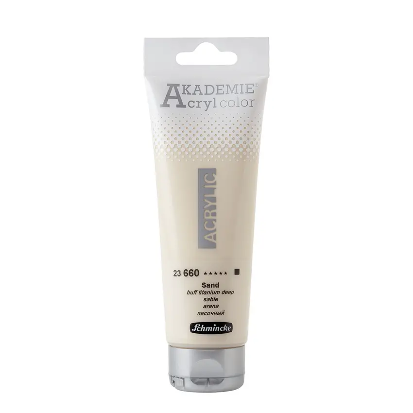 Akrüülvärv AKADEMIE 120 ml - Buff titanium deep