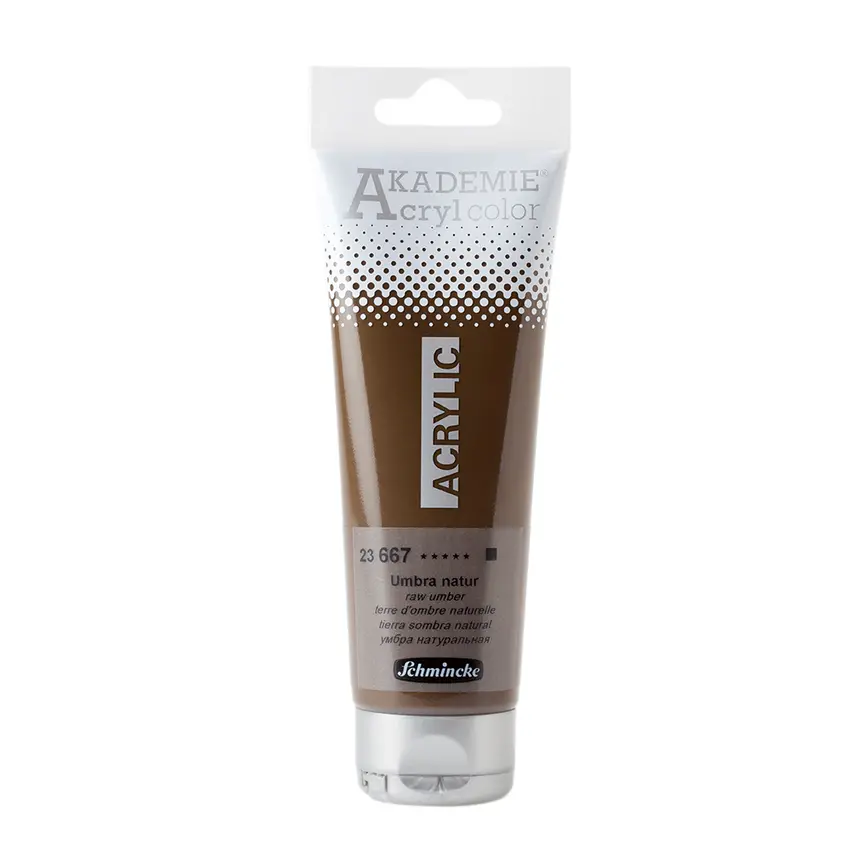 Akrüülvärv AKADEMIE 120 ml - Raw umber