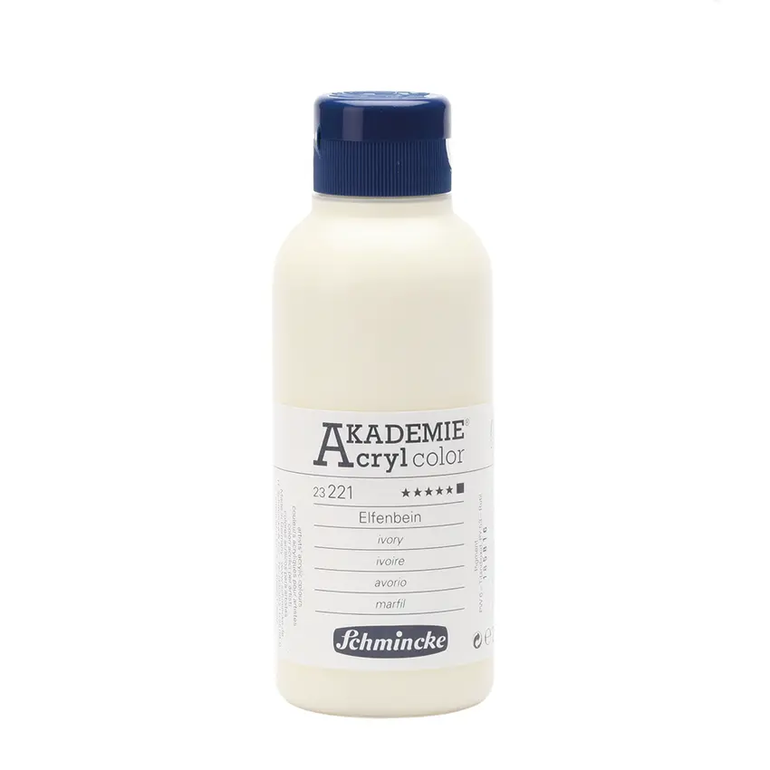 Akrüülvärv AKADEMIE 250 ml - Ivory