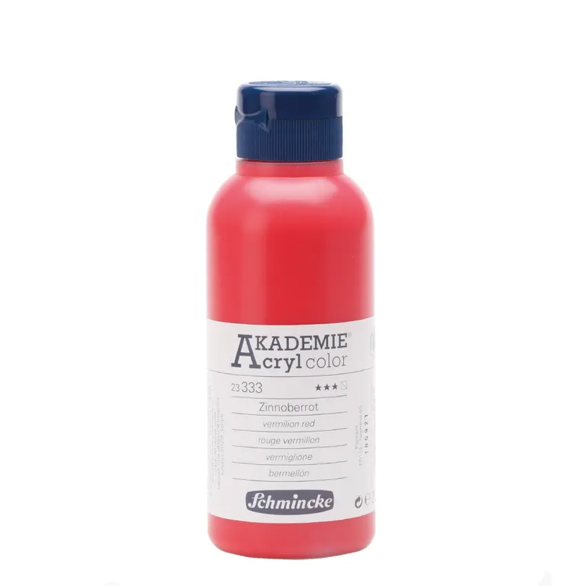 Akrüülvärv AKADEMIE 250 ml - Vermilion red