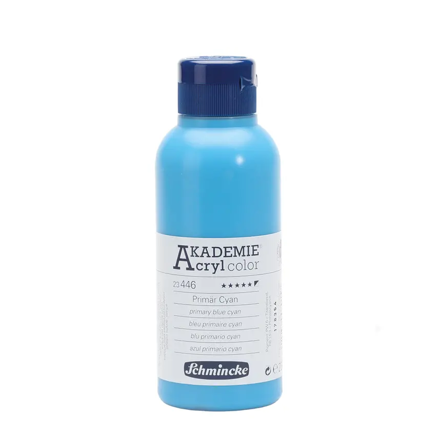 Akrüülvärv AKADEMIE 250 ml - Primary blue cyan