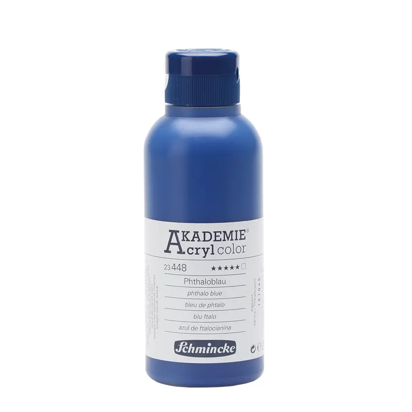 Akrüülvärv AKADEMIE 250 ml - Phthalo blue