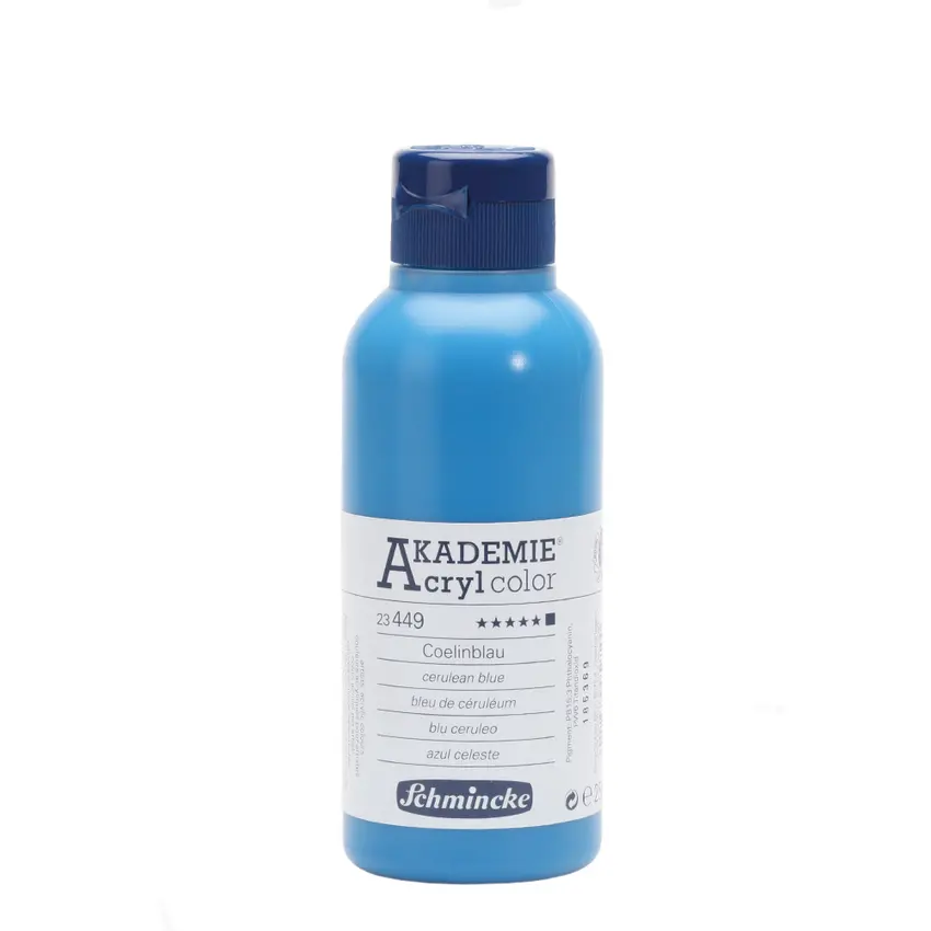 Akrüülvärv AKADEMIE 250 ml - Cerulean blue