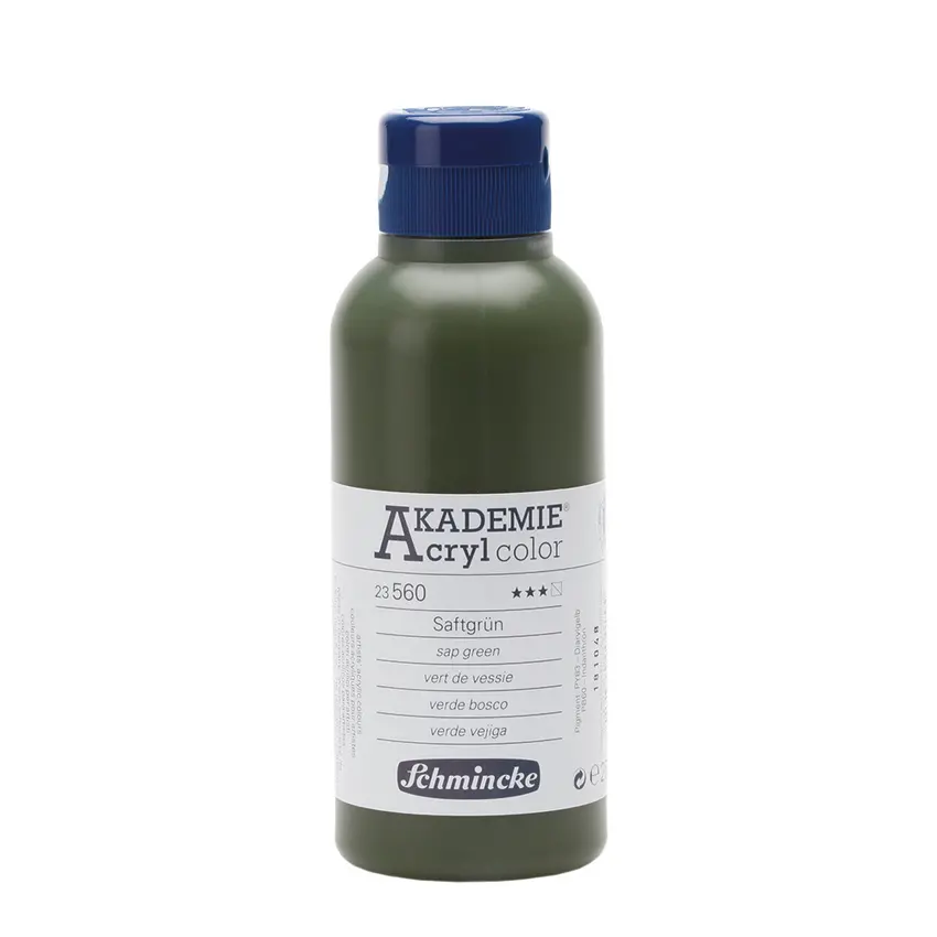 Akrüülvärv AKADEMIE 250 ml - Sap green