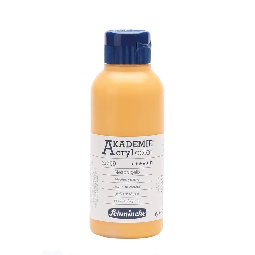 Acryl colour AKADEMIE 250 ml - Naples yellow