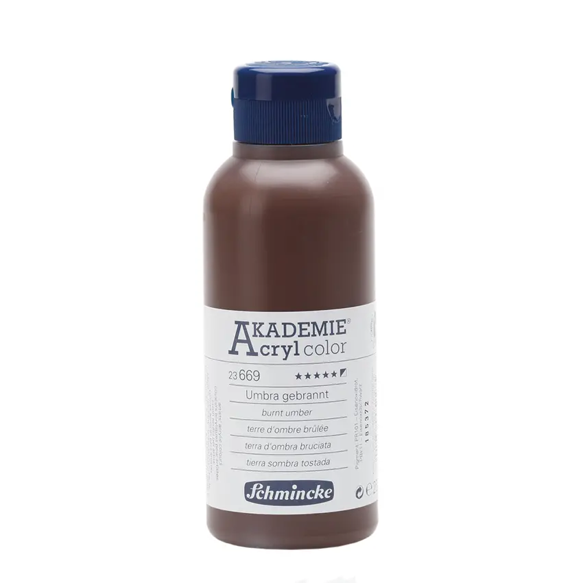 Akrüülvärv AKADEMIE 250 ml - Burnt umber