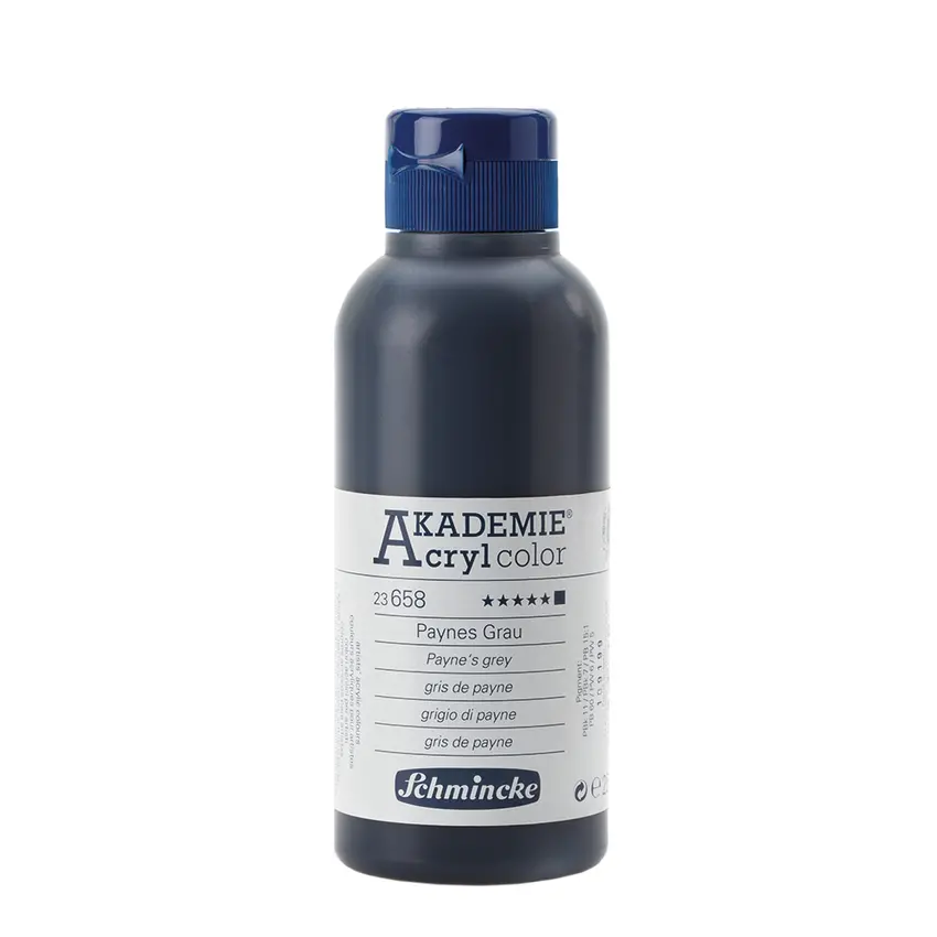 Akrüülvärv AKADEMIE 250 ml - Payne's grey