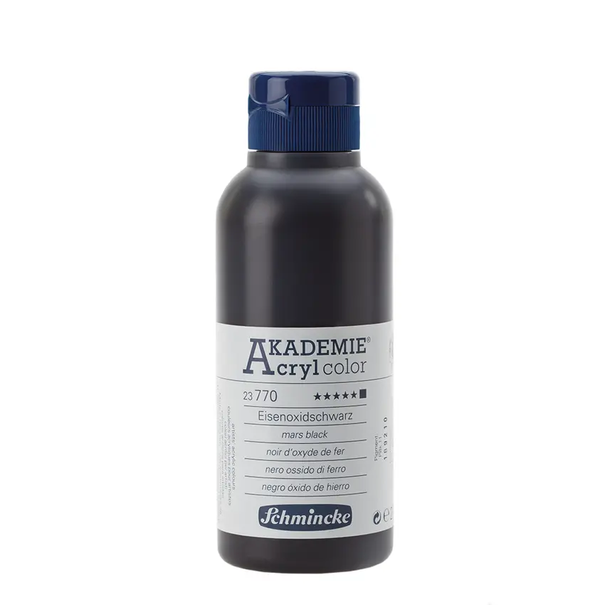 Akrüülvärv AKADEMIE 250 ml - Mars black