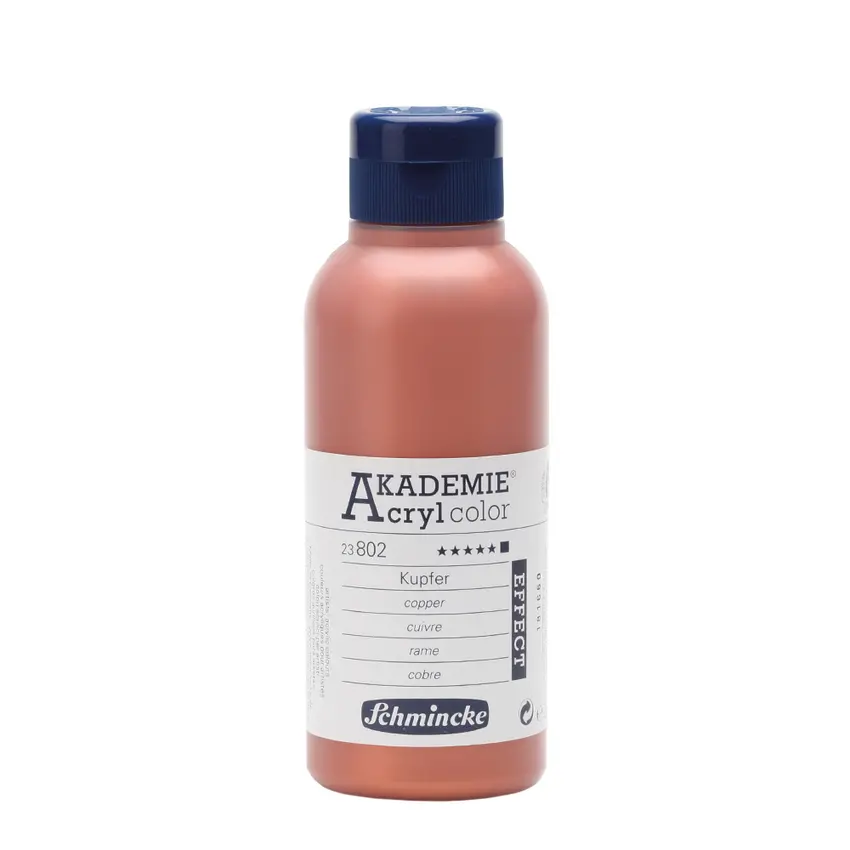 Akrüülvärv AKADEMIE metallik/neoon 250 ml - Copper