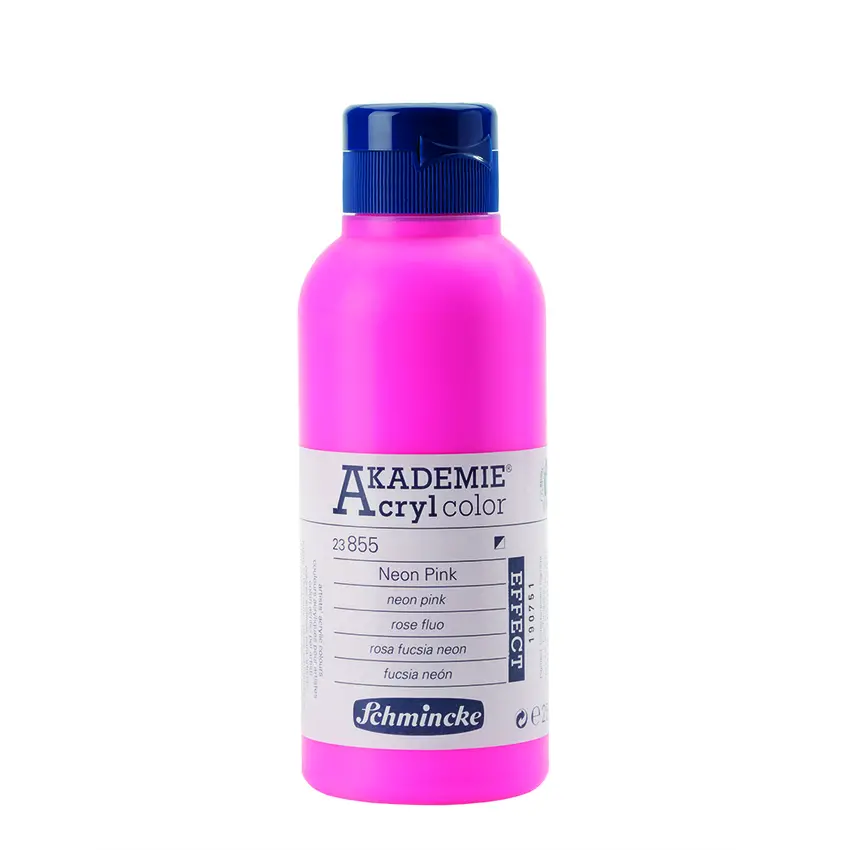 Akrüülvärv AKADEMIE metallik/neoon 250 ml - Neon pink