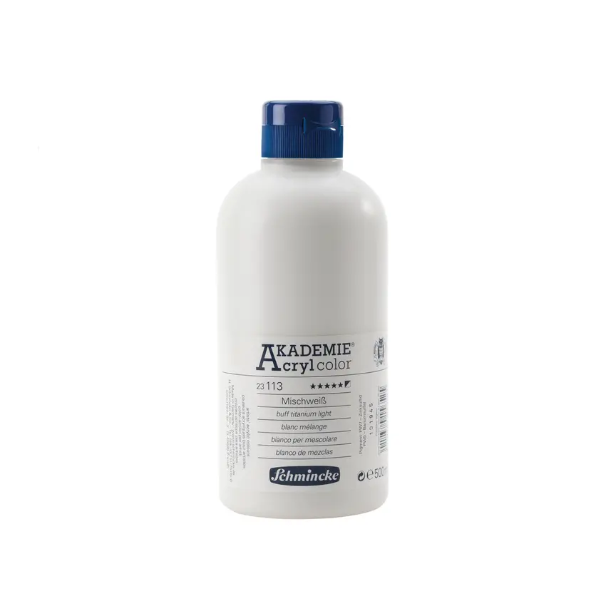 Akrüülvärv AKADEMIE 500 ml - Buff titanium light