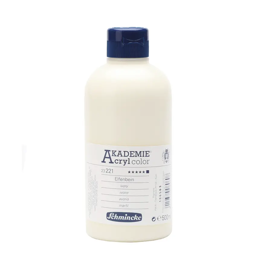 Akrüülvärv AKADEMIE 500 ml - Ivory