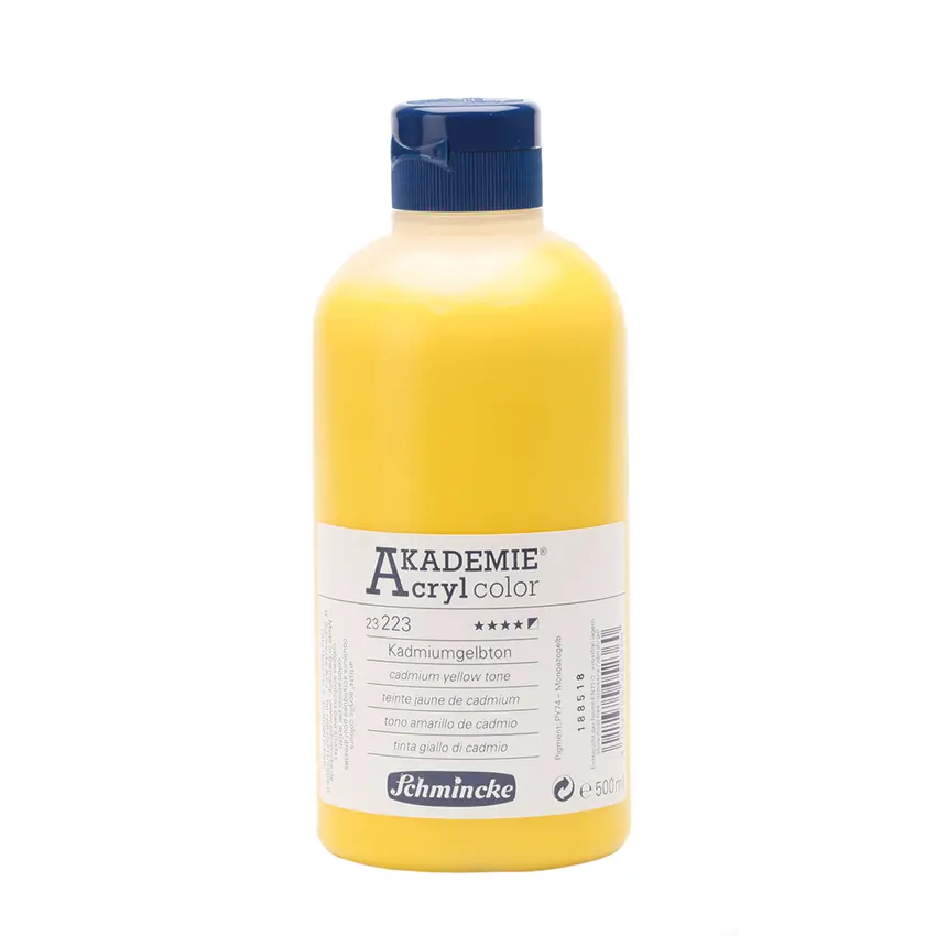 Akrüülvärv AKADEMIE 500 ml - Cadmium yellow hue