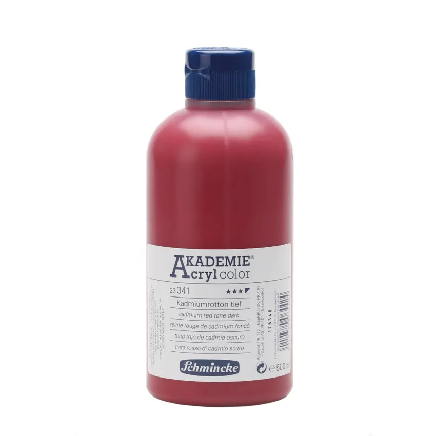 Akrüülvärv AKADEMIE 500 ml - Cadmium red hue dark