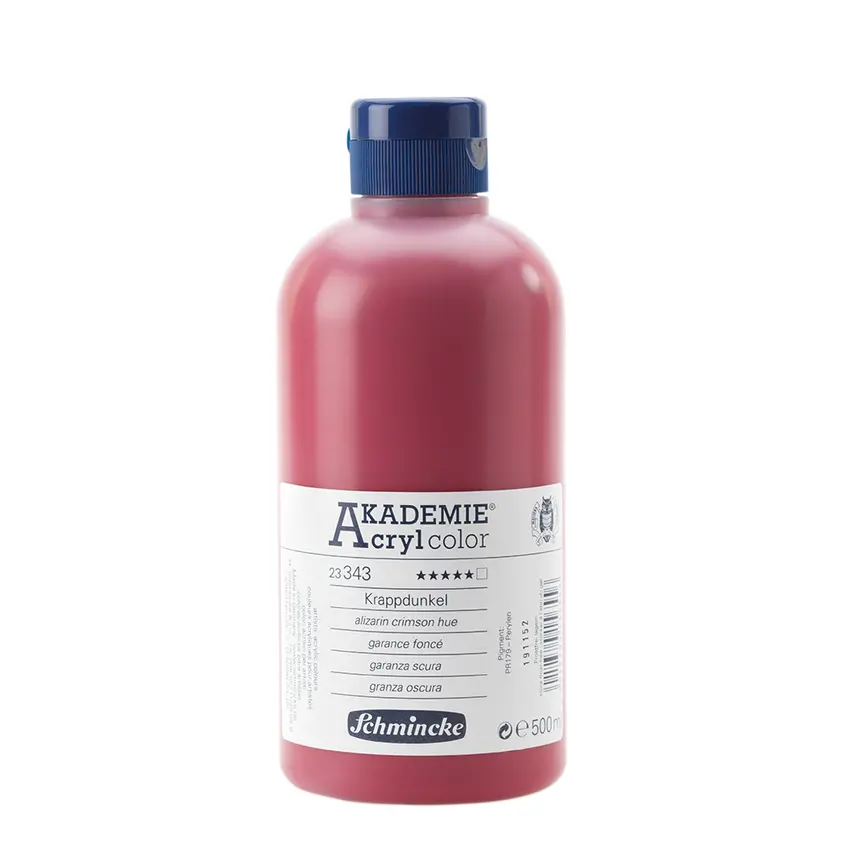 Akrüülvärv AKADEMIE 500 ml - Alizarin crimson hue