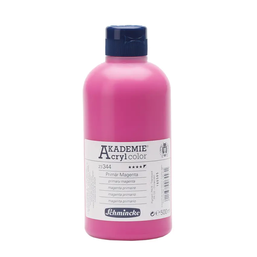 Akrüülvärv AKADEMIE 500 ml - Primary magenta