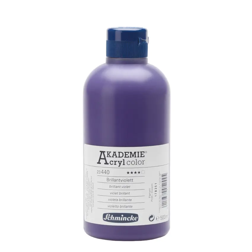 Akrüülvärv AKADEMIE 500 ml - Brilliant violet