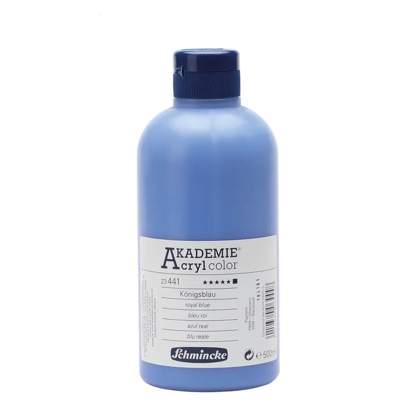 Akrüülvärv AKADEMIE 500 ml - Royal blue