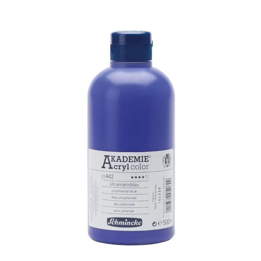 Akrüülvärv AKADEMIE 500 ml - Ultramarine blue