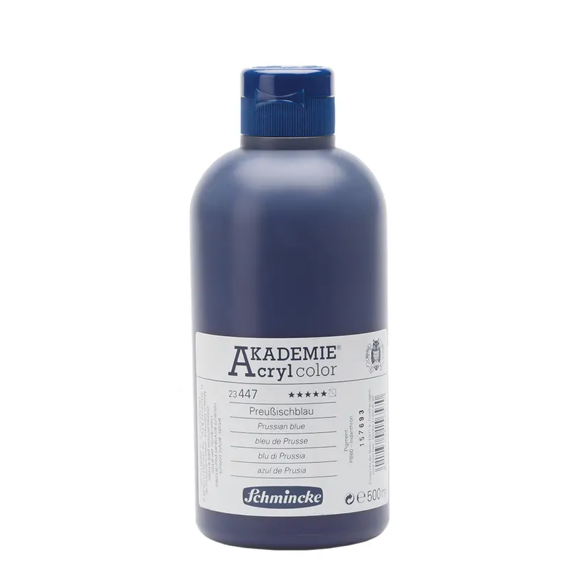 Akrüülvärv AKADEMIE 500 ml - Prussian blue