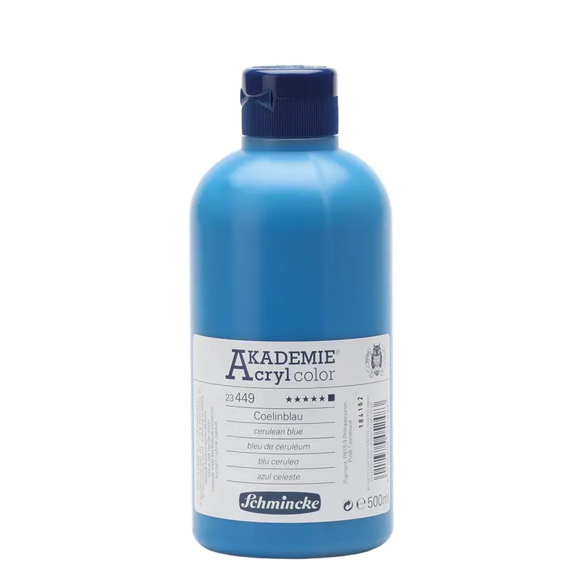 Akrüülvärv AKADEMIE 500 ml - Cerulean blue