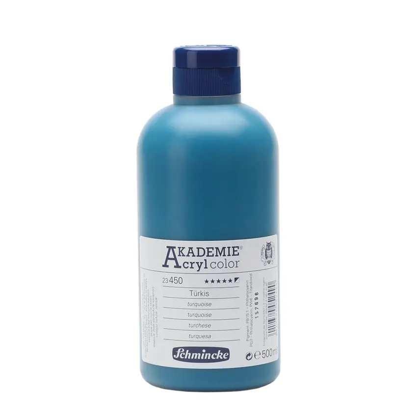 Akrüülvärv AKADEMIE 500 ml - Turquoise