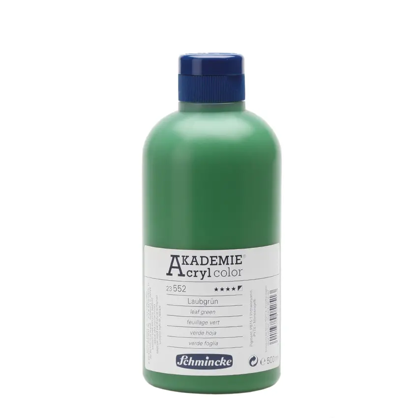 Akrüülvärv AKADEMIE 500 ml - Leaf green