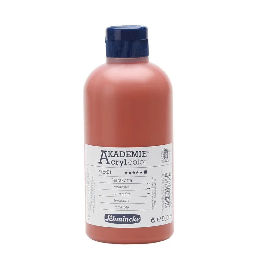 Akrüülvärv AKADEMIE 500 ml - Terracotta