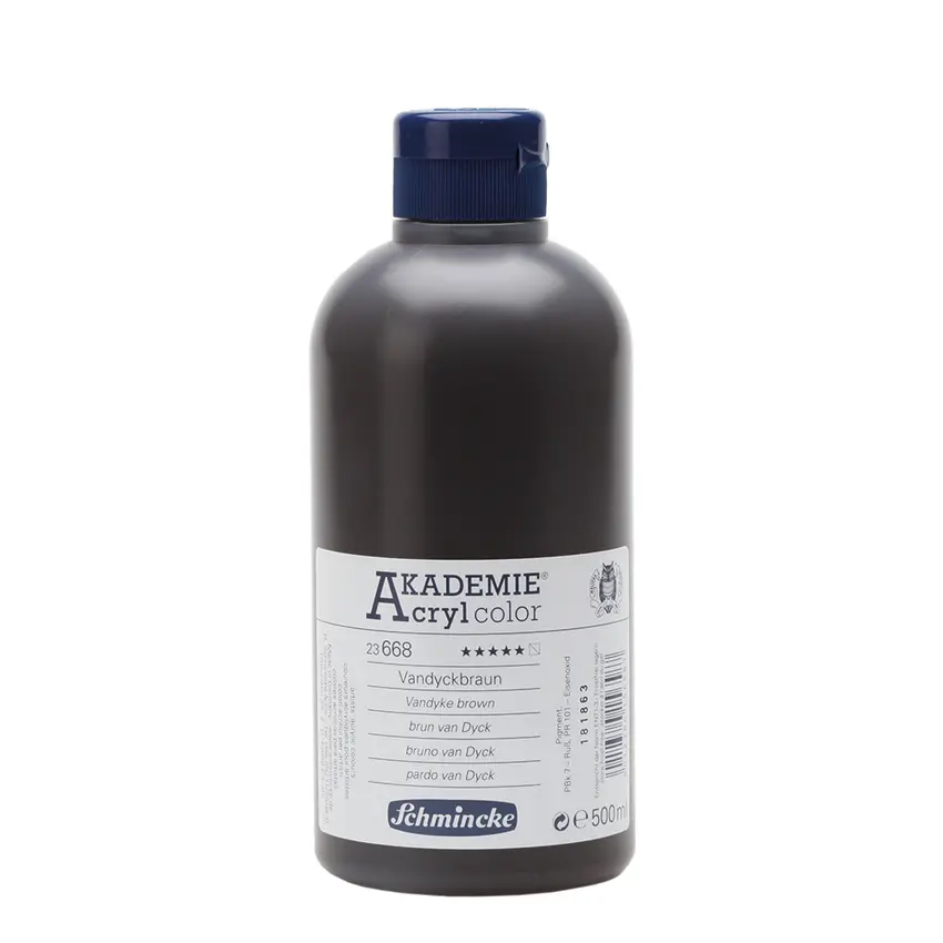 Akrüülvärv AKADEMIE 500 ml - Vandyke brown