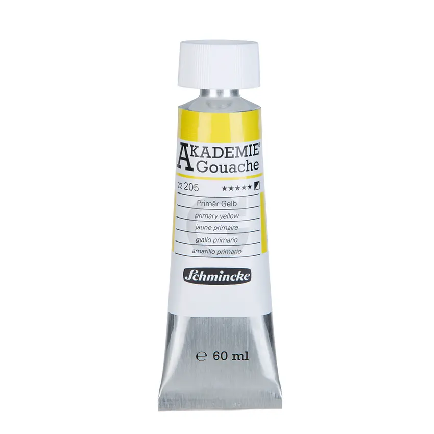 Guaššvärv AKADEMIE 60 ml - Primary yellow