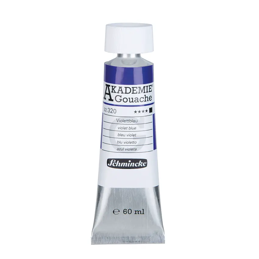 Guaššvärv AKADEMIE 60 ml - Violet blue