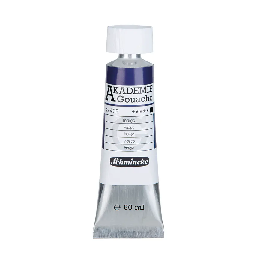 Guaššvärv AKADEMIE 60 ml - Indigo