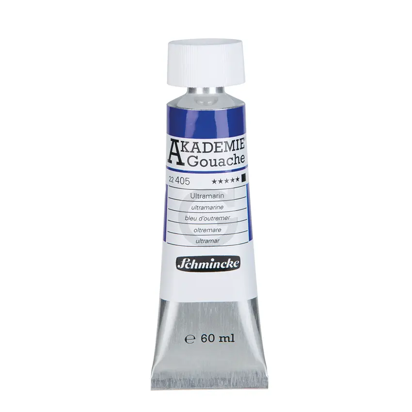 Guaššvärv AKADEMIE 60 ml - Ultramarine