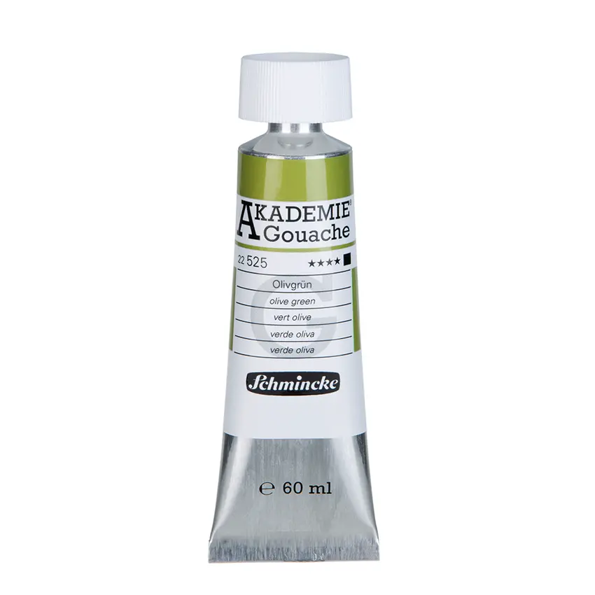 Guaššvärv AKADEMIE 60 ml - Olive green