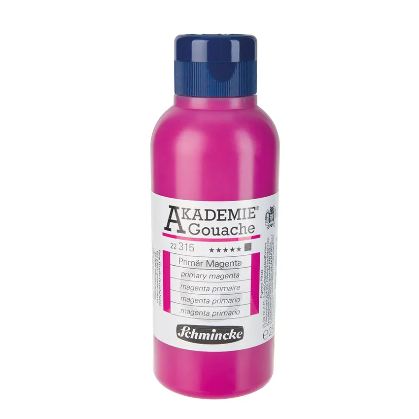 Gouache colour AKADEMIE 250 ml - Primary magenta