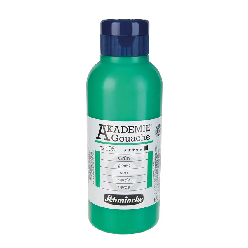 Gouache colour AKADEMIE 250 ml - Green