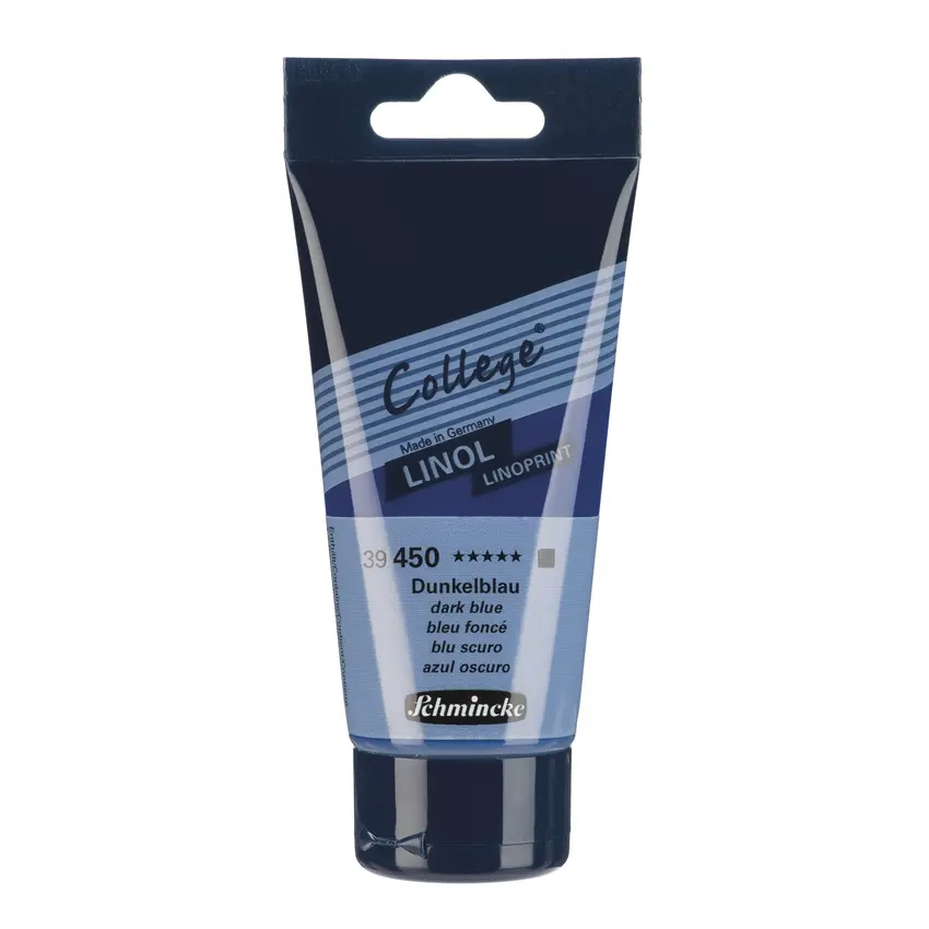 Linoolvärv COLLEGE 75 ml - Dark blue