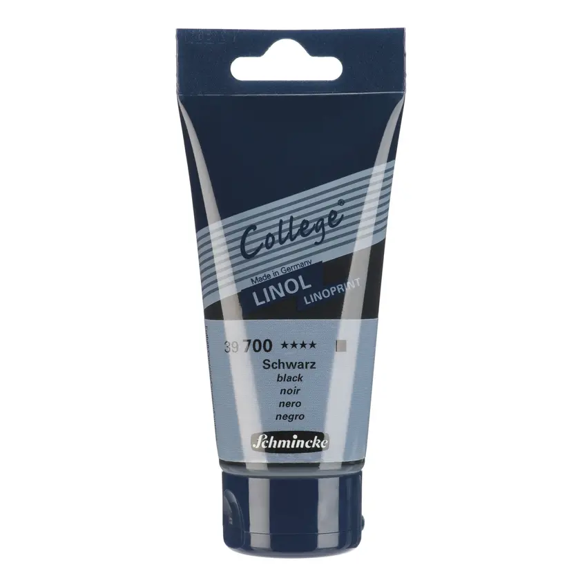 Linoolvärv COLLEGE 75 ml - Black