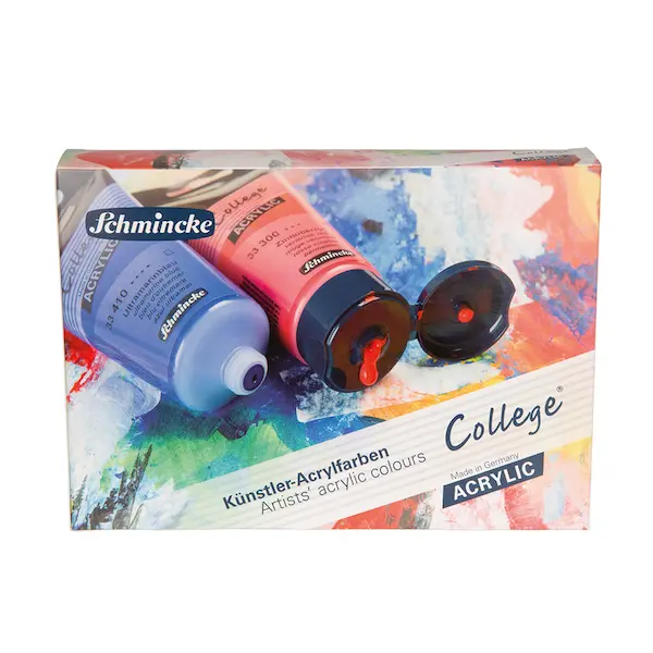 Akrüülvärvi komplekt COLLEGE 5 x 75 ml